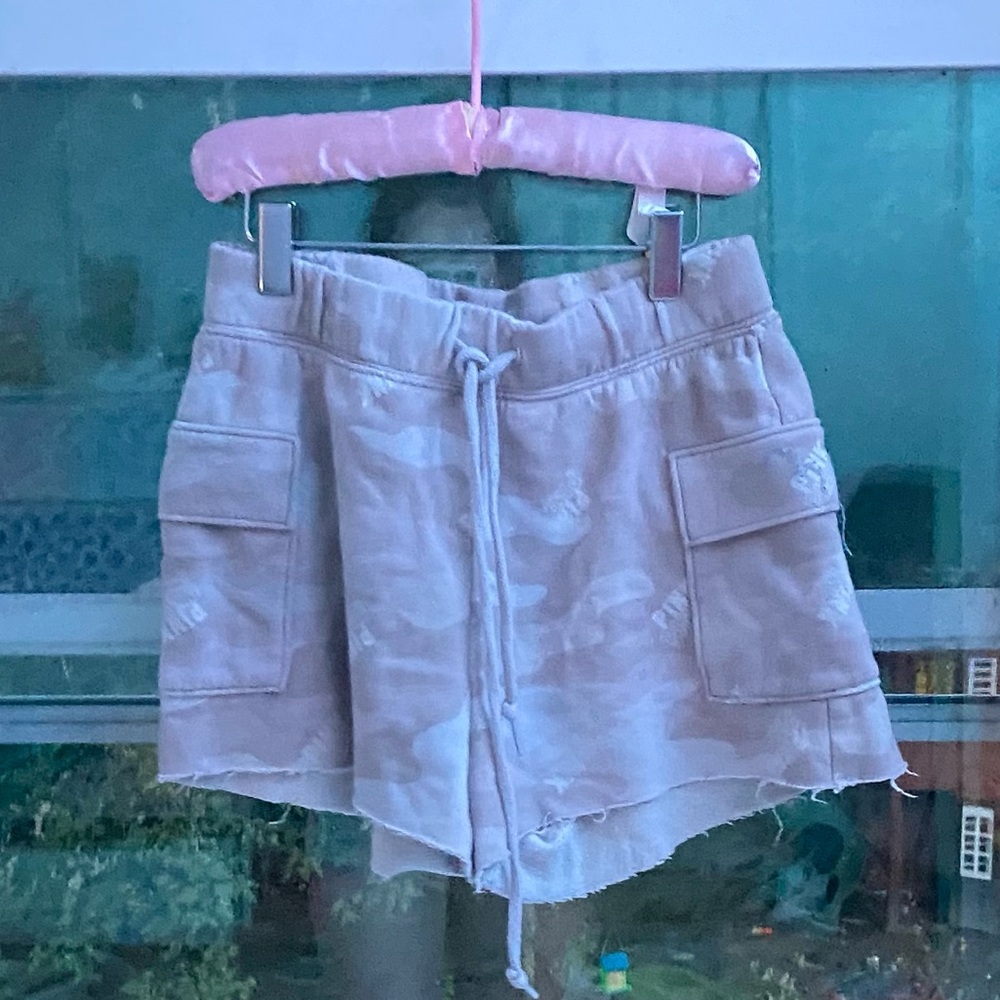 Pink Camouflage Shorts